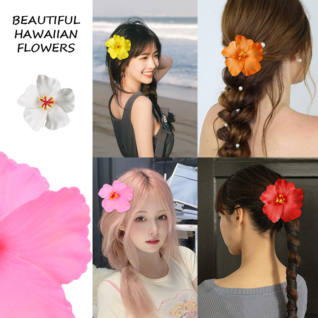 MAYCREATE 5Pcs Flower Hair Clips for Girls Women Stylish Artificial Hawaiian Flower Hair Clips For Hair Styling Hair Pins Cute Beach Accessories Gifts Flower Claw Clip Hair Accessories for Women MAYCREATE 5Pcs Flower Hair Clips for Girls Women Stylish Artificial Hawaiian Flower Hair Clips For Hair Styling Hair Pins Cute Beach Accessories Gifts Flower Claw Clip Hair Accessories for Women